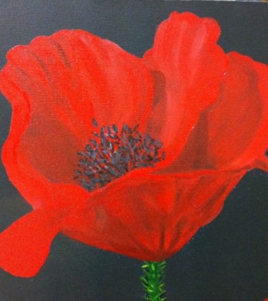Flower — redred